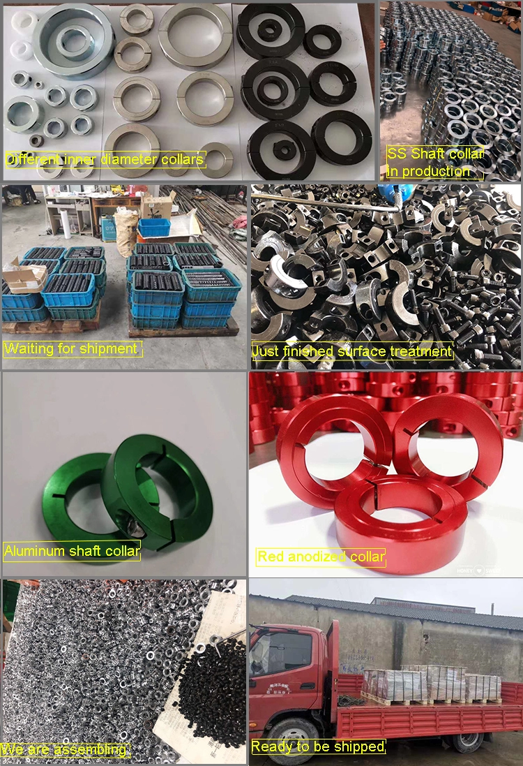 Shaft Collar Aluminum Stainless Steel Locking Plastic Collars Lock 3/16 Flange Clamp 20Mm Clamping Solid 30 Brass T5 78 Diameter