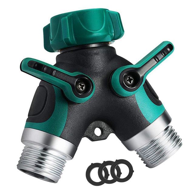 brass garden hose Splitter tap connector Hose Connector 1