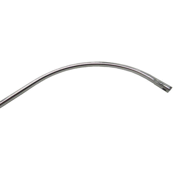 ENT Stainless Steel Endoscopic Bent Catheter Tube for Medical Parts3