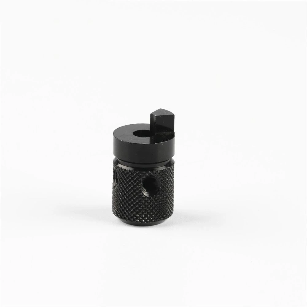 Camera Tripod Adapter Black Anodized Parts