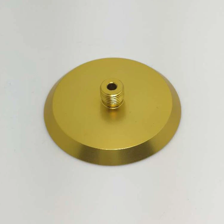 Surface Golden Oxidation Treatment CNC Machining Parts Aluminum1