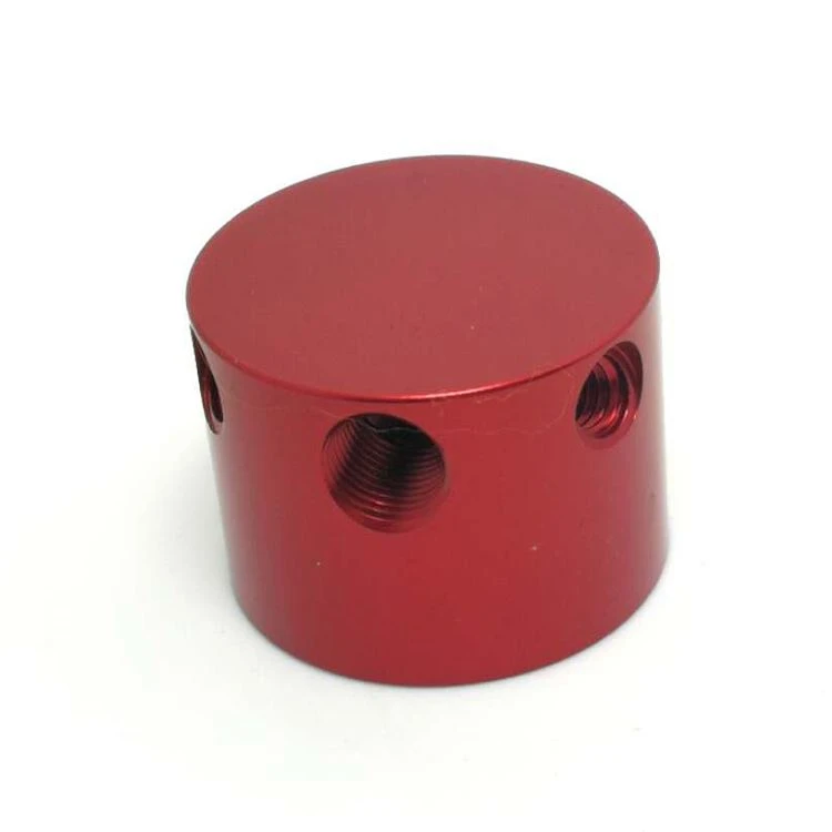 Surface Red Oxidation Treatment Aluminum Parts3
