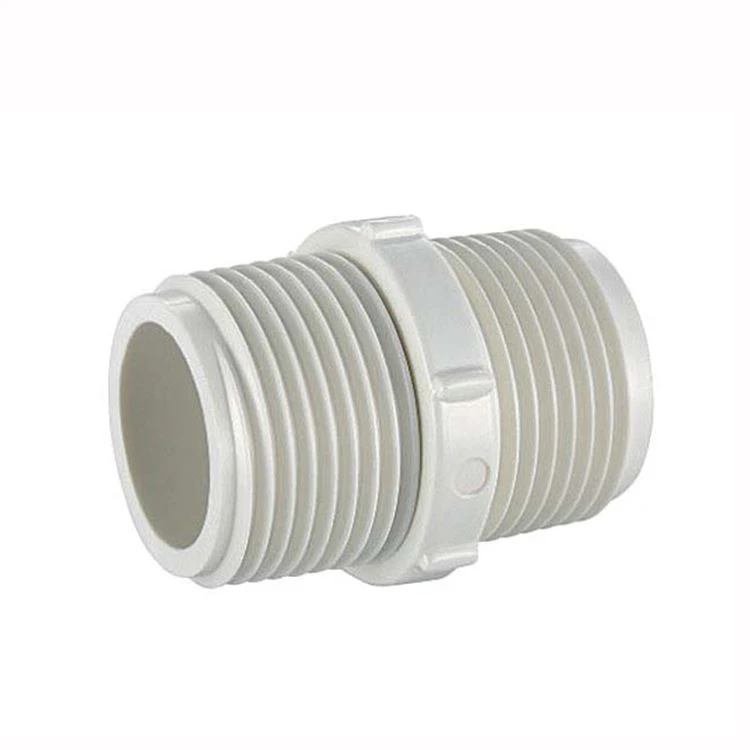 Plumbing Materials PVC Male Thread Plug Pipe Fittings Coupling Adapter2