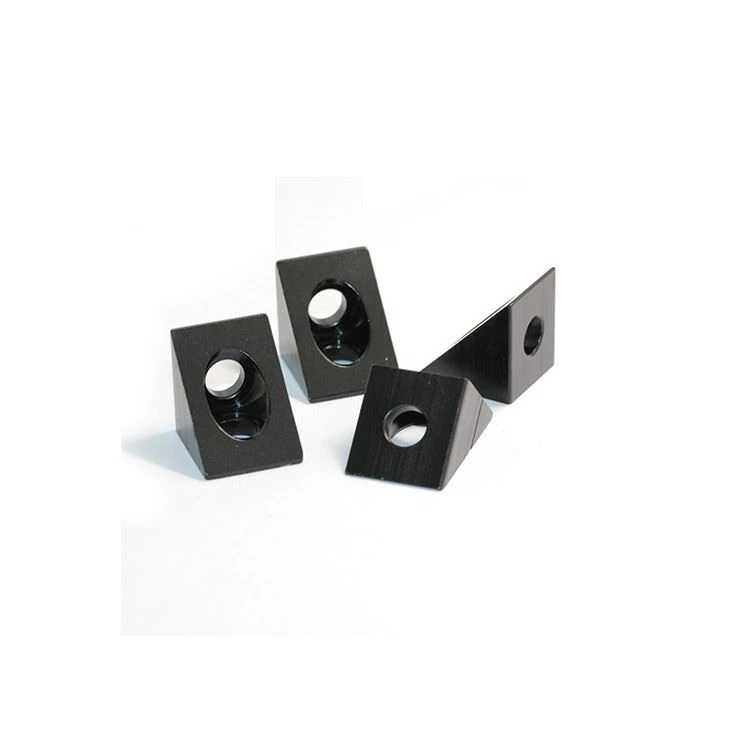 OEM Black Angle Aluminum Corner Connector for 20mm Extrusion1