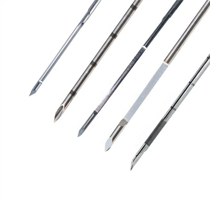 Custom Medical Stainless Steel Echogenic Needles Visible For Ultrasoun