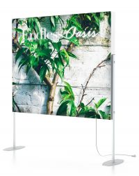 Charisma Elevated Stand - XLD56H-S - 72 x 60 - View - 24 in Position - Graphic 01A Charisma Elevated Stand - XLD56H-S - 72 x 60 - View - 24 in Position - Graphic 01A