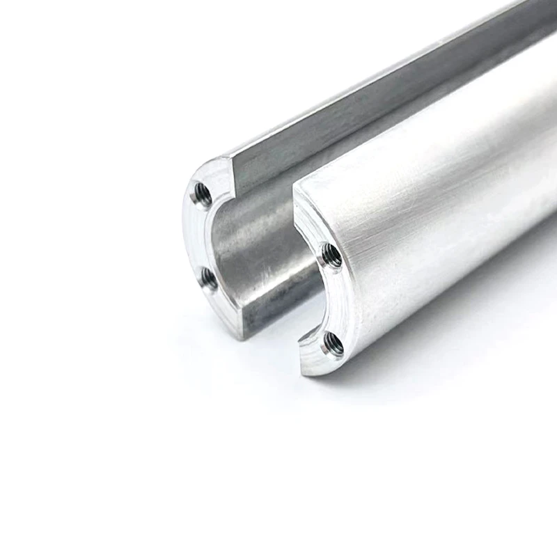 Split fork part with holes