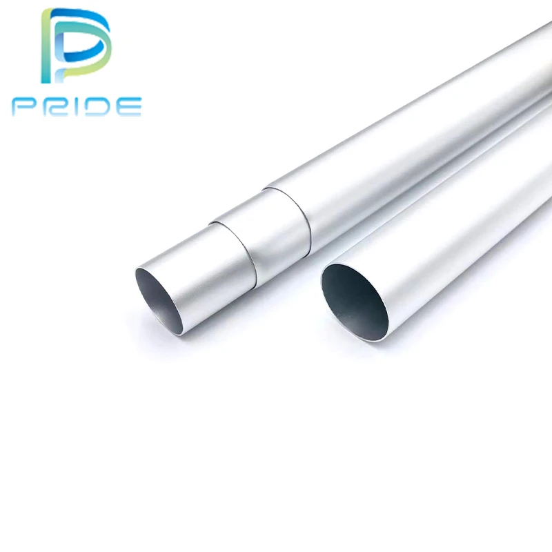 Telescoping aluminum tubing