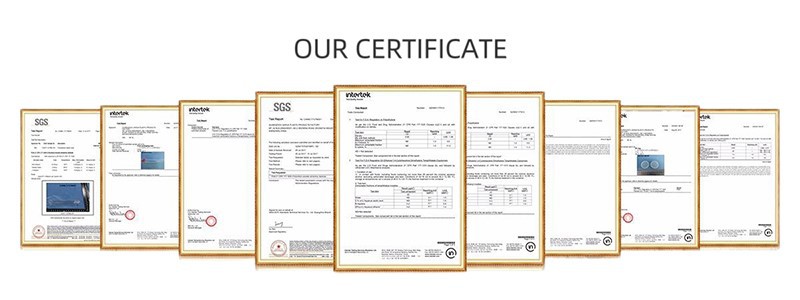 OUR CERTIFICATE OUR CERTIFICATE