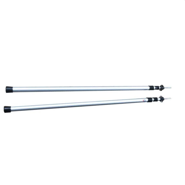 Adjustable Aluminum Tube Telescopic Tent Pole Tarp Pole