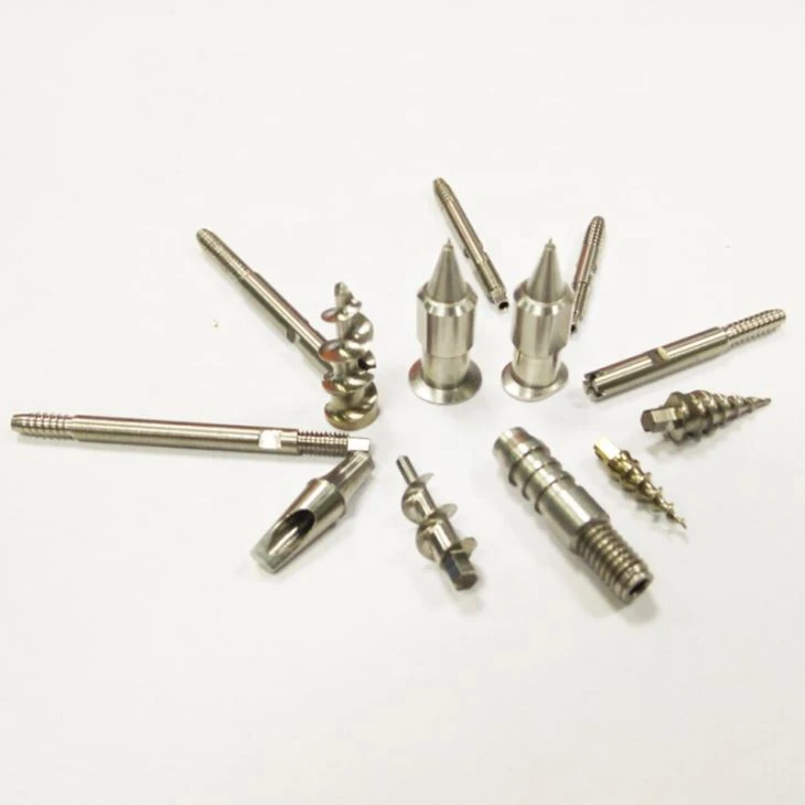 Customized 5 Axis Machining Screw Polished Dental Precision Ring Titanium CNC