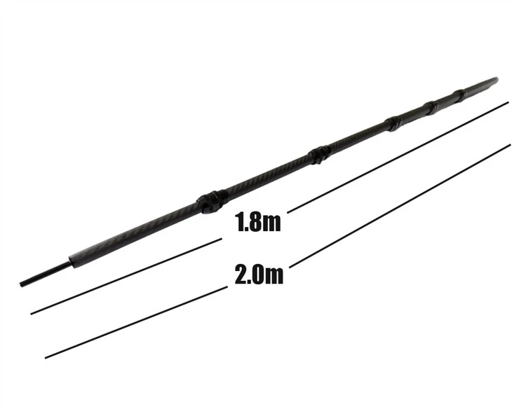 Good Strength 3K Carbon Telescopic Tent Pole