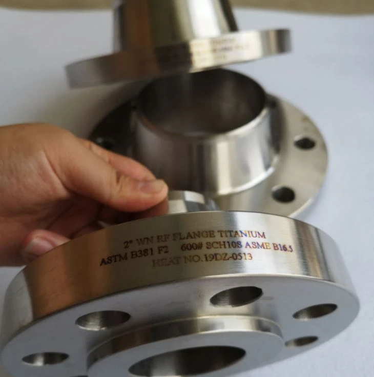 High Temperature Flange Gasket Flange Valve Titanium Bolts Flange