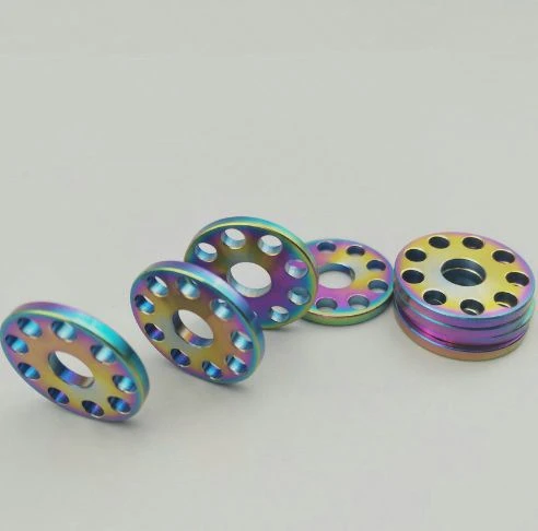 M10 (20mm O/D) GR5 Drilled Titanium Washer
