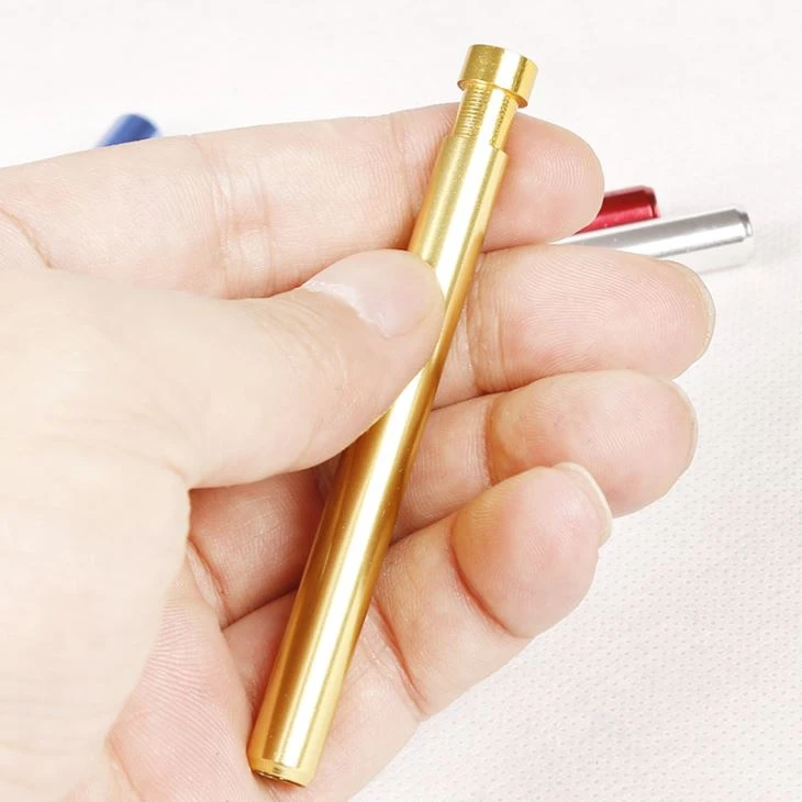 Mini Metal Spring Smoking Pipe Ladies Spring Mouth Parts Smoking Accessories