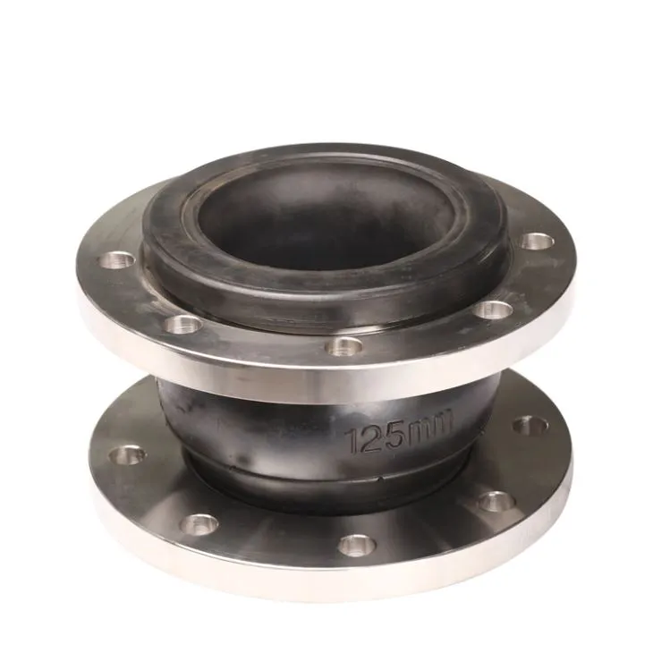 Pipe Fittings Rubber Expansion Joint With Flange