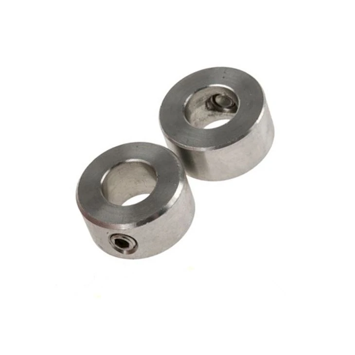 Shaft Collar Aluminum Stainless Locking Plastic Collars Lock 3/16 Flange Clamp