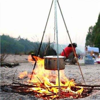 Camping Fire Pit Tool For Bonfire Picnic BBQ