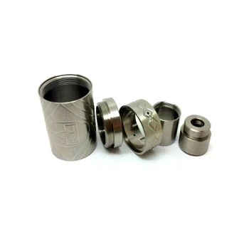 CNC Machining Precision Thread Metal Smoking Pipes Parts By Lathe
