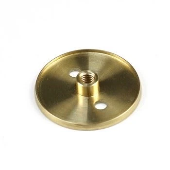 CNC Machininig Brass Female Thread Flange