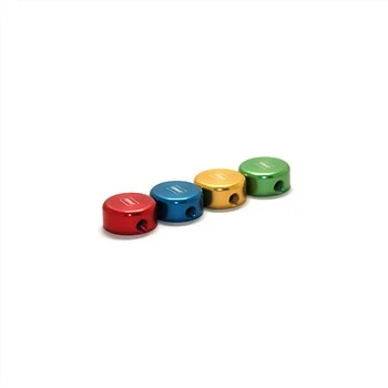 OEM Round Aluminum Anodized Color Decorative End Cap