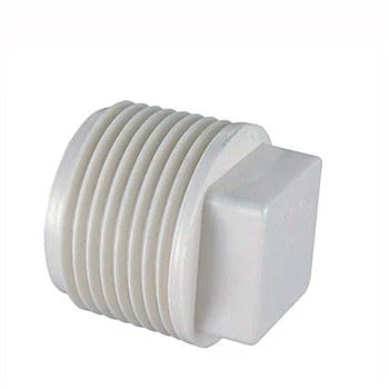 Plumbing Materials PVC Male Thread Plug Pipe Fittings Coupling Adapter