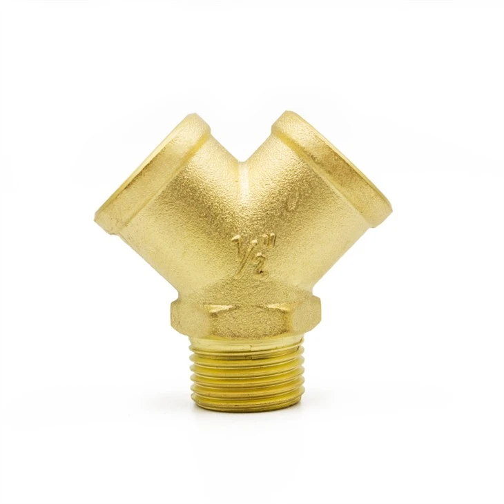 Threaded Brass Y Type Bath Wash Basin Sanitary Pipe Fitting