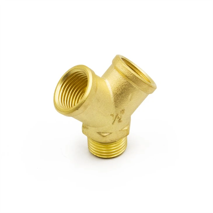 Threaded Brass Y Type Bath Wash Basin Sanitary Pipe Fitting