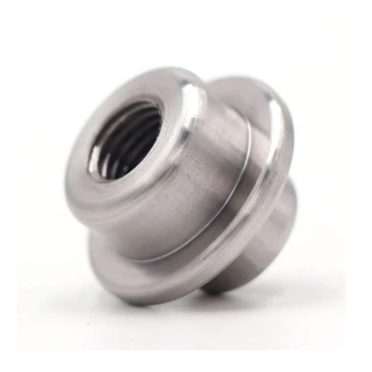 2 Stainless-Steel-CNC-Turning-Parts-Threaded-Spacer