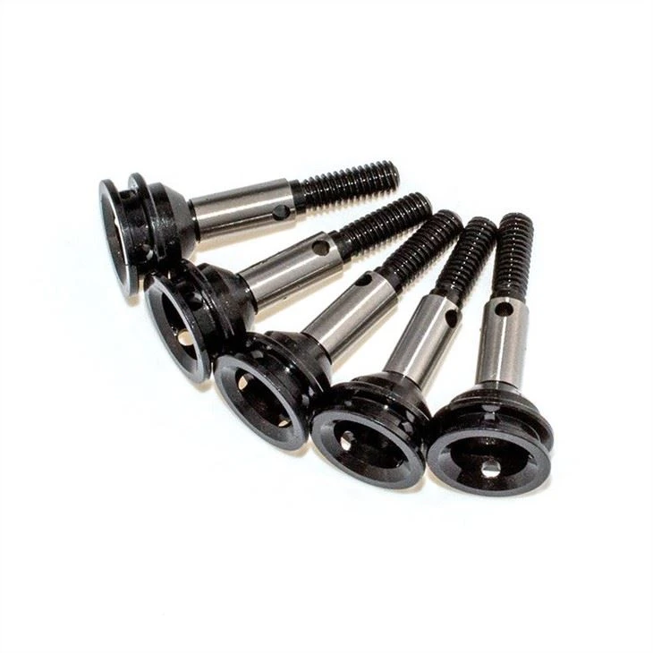 Black Anodized Aluminum CNC Turning Parts