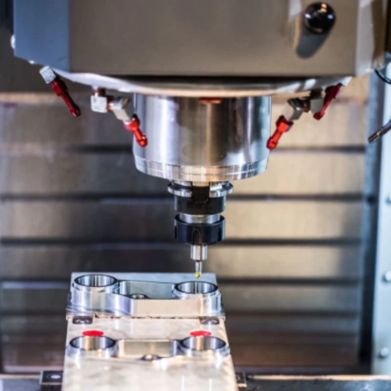 What is the standard operation process of CNC milling machine processing?