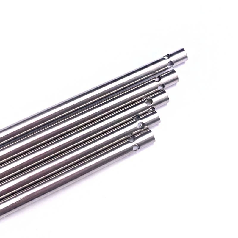 Stainless steel tube material processing precision pores