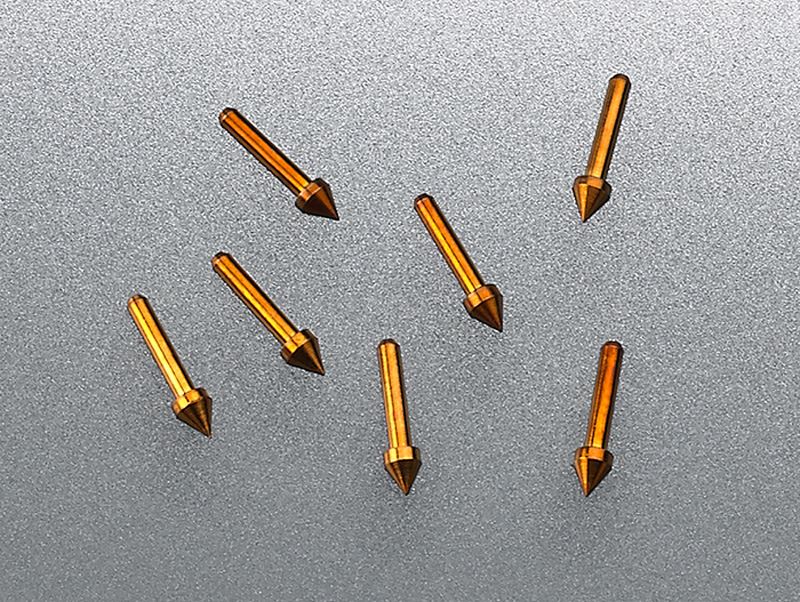 Turned M2 Polymer Piercing Pin for Catheters