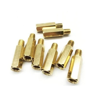 Insert Nut CNC Machining Brass Turning Parts