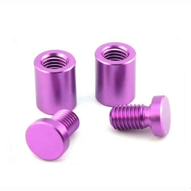 CNC Turning Anodized Aluminum