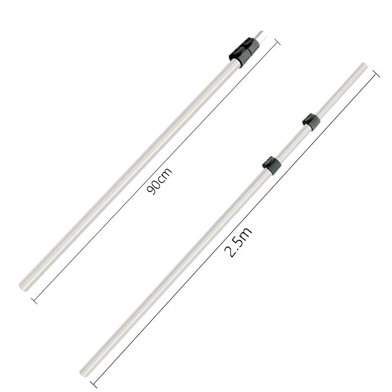 Square Telescopic Tube with Spring Button (Only)