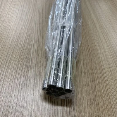 Gold aluminum tubes, gold steel tubes and brass plated parts