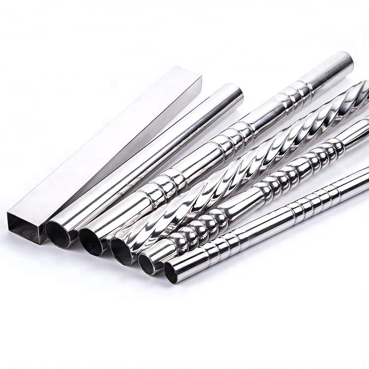 External knurled tube