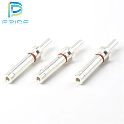 Machining AC IEC Brass Connector Pin