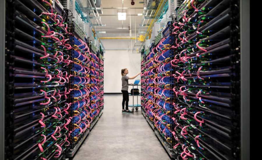 An AI data center designed for high-density computing, utilizing advanced liquid cooling systems An AI data center designed for high-density computing, utilizing advanced liquid cooling systems
