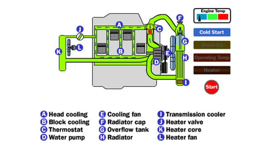 Various components of a liquid cooling system, including water blocks, radiator, pump, and reservoir.